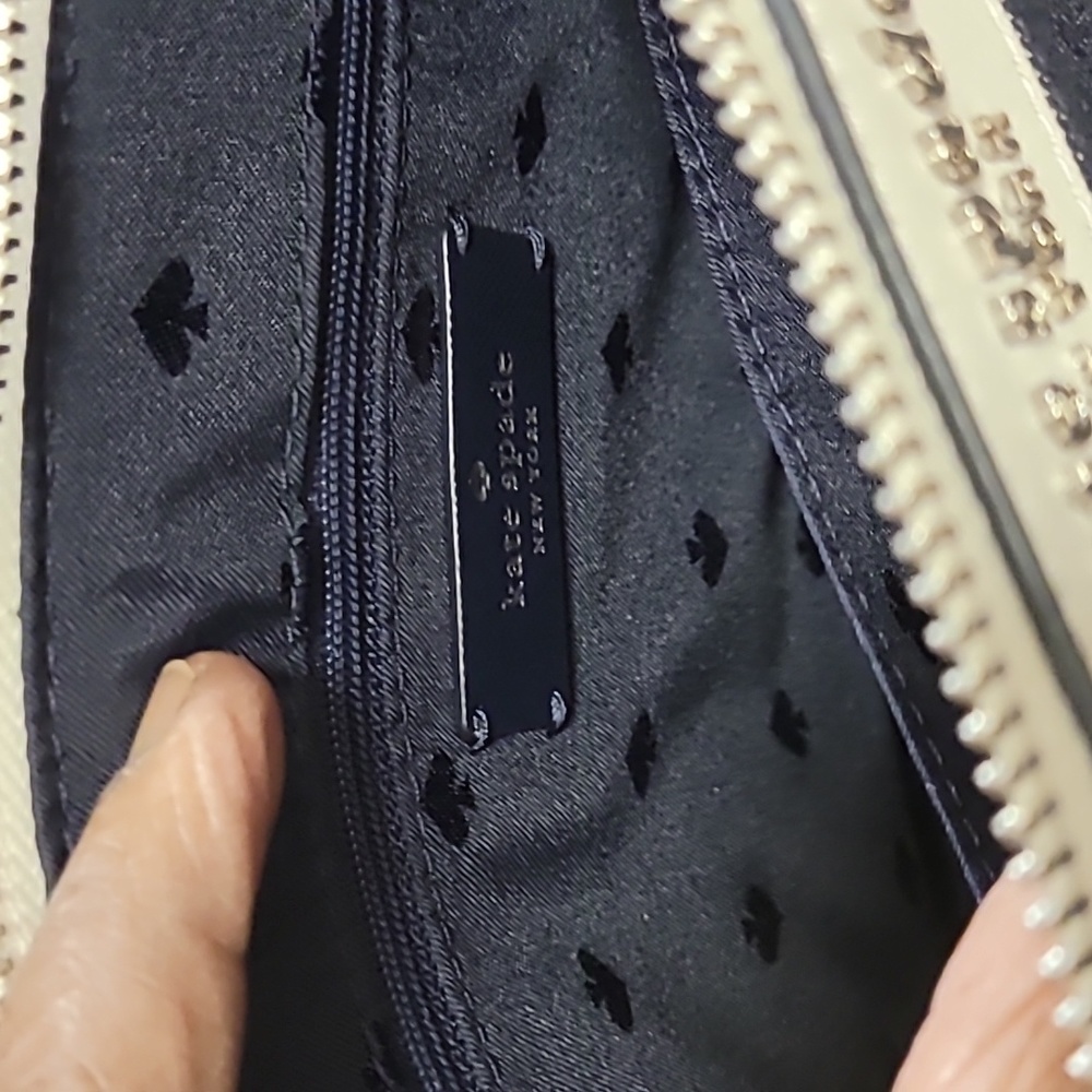 Kate Spade Denim Colorblock Crossbody Purse - Picture 4 of 5